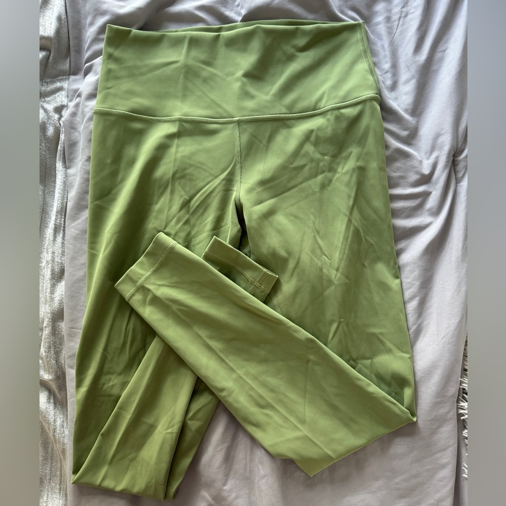 Lululemon Athletica Green High-Waist Leggings